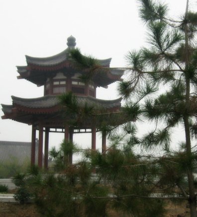 Winter gazebo, China 2001